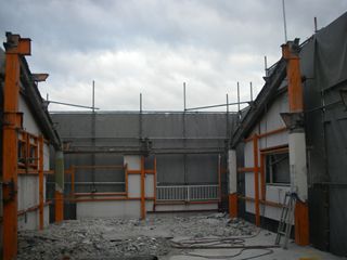 建屋解体（内部）
