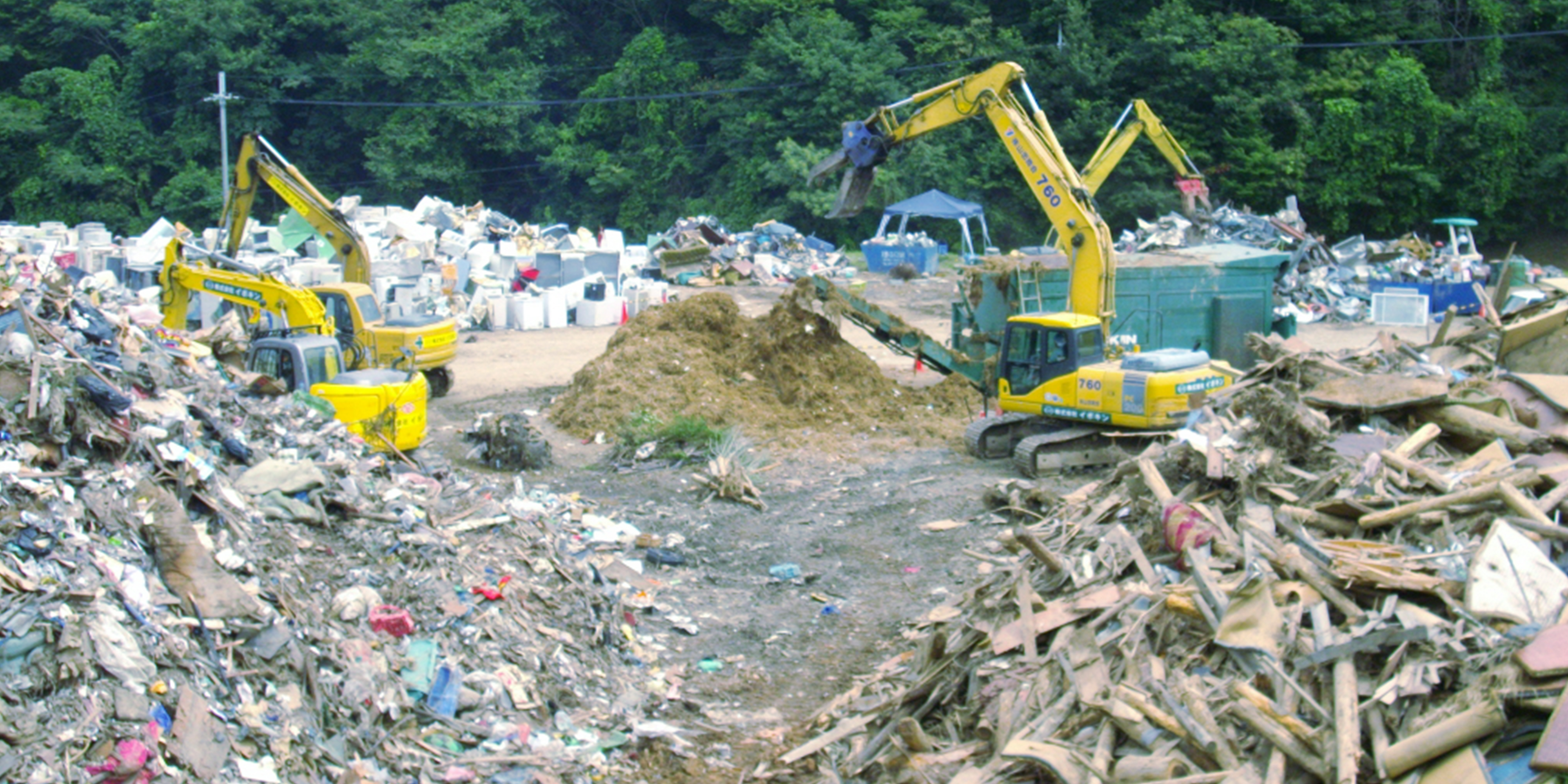 環境事業 災害廃棄物メイン画像