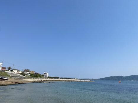 海でリフレッシュ🏝